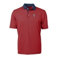 thumbnail image 2 of Men's-Cutter & Buck  Red/Navy St. John's Red Storm DryTec Virtue Eco Pique Recycled Polo, 2 of 3