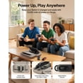 thumbnail image 3 of Belkin Charger Case for Nintendo Switch 2 w/ 10,000mAh Power Bank, LCD Display, 30W Fast Charging, AirTag & Game Holder – Travel Essential – Sand, 3 of 7