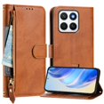 thumbnail image 4 of FOXDOCK Funda Tipo Cartera para Xiaomi Redmi 13 5G Cuero PU con Cremallera y Correa de Muñeca, Ranuras para Tarjetas, Soporte Plegable, Cierre Magnético, 4 of 5