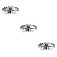 thumbnail image 1 of Conjunto de regalo de accesorios de hip hop de diente dorado grande de mascarada de terror falso de Halloween Injueey Type8 NO8, 1 of 1
