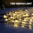 thumbnail image 2 of 20 LED interior rama de árbol luz fiesta boda hogar jardín decoración lámpara de cadena de hadas, 2 of 8