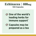 thumbnail image 3 of Echinacea by Nature's Bounty, Herbal Supplement, Supports Immune Health, 400mg, 100 Capsules, 3 of 3