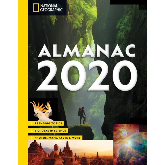 Pre-Owned National Geographic Almanac 2020: Trending Topics - Big Ideas in Science - Photos, Maps, Facts & More (Paperback) 1426220529 9781426220524