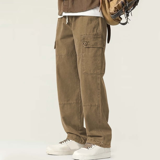Pantalones deportivos casuales de moda de primavera e invierno para hombre, pantalones de rayón para hombre.