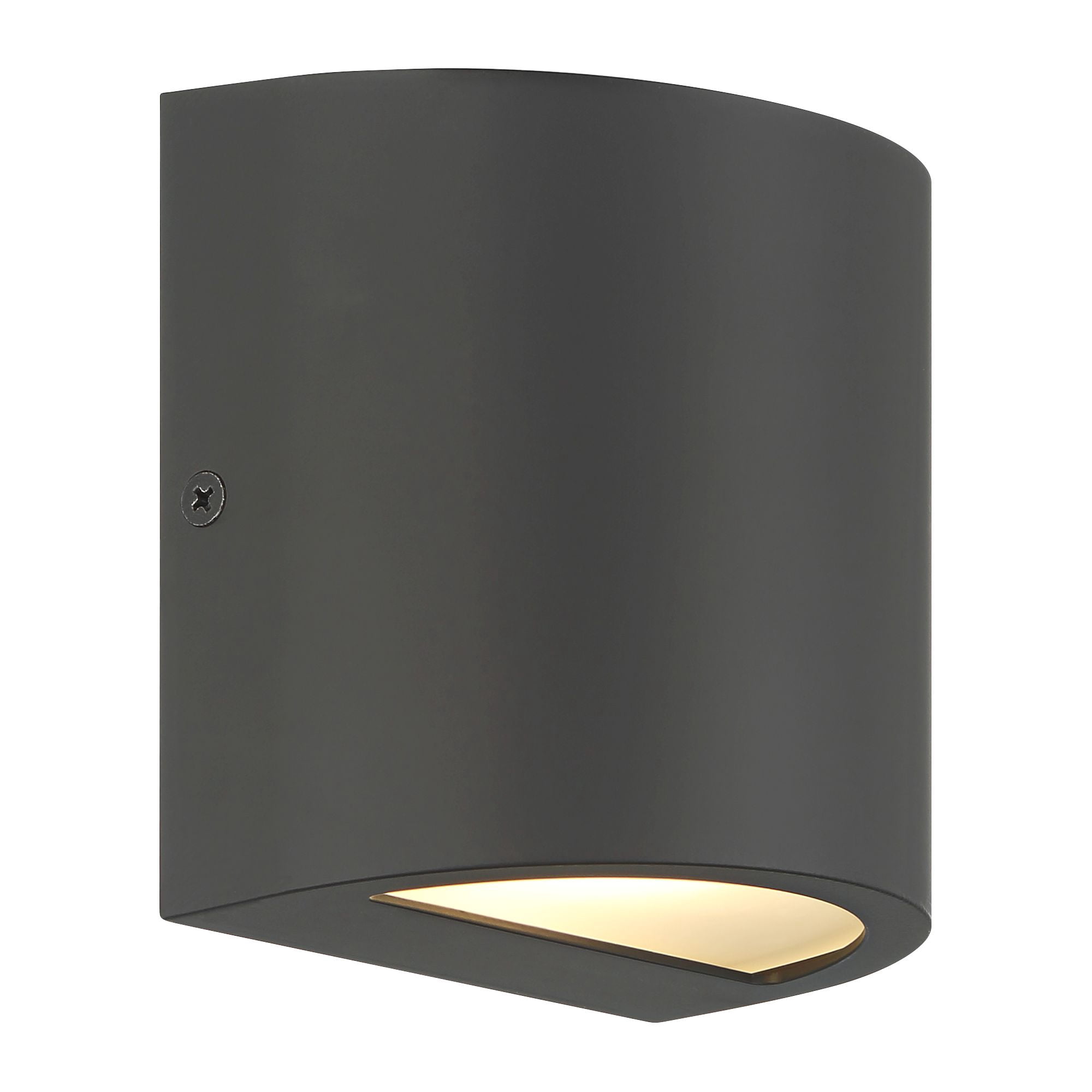 360 Lighting Marisha 4 3/4" High Black LED Outdoor Wall Light