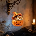 thumbnail image 7 of Cute Forest Animal Pumpkin Ornaments, Acrylic Woodland Animals Halloween Ornaments,Hanging Witch Hat & Jack-O'-Lantern Pendant for Halloween Tree,Home and Party Decor(B), 7 of 7