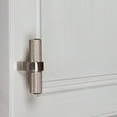 thumbnail image 5 of 2-1/4 in. European Knurled Solid Steel Cabinet T-Bar, 5 of 6