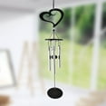 thumbnail image 6 of WHAMVOX  Wind Chimes Outdoor Heart-shaped Hanging Decoration, 6 of 8