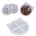 thumbnail image 4 of Resin , Silicone Tray  Convenient Practical DIY Making Light Weight  For Crafts For Indoor For Home Cat Food Tray Silicone, 4 of 8