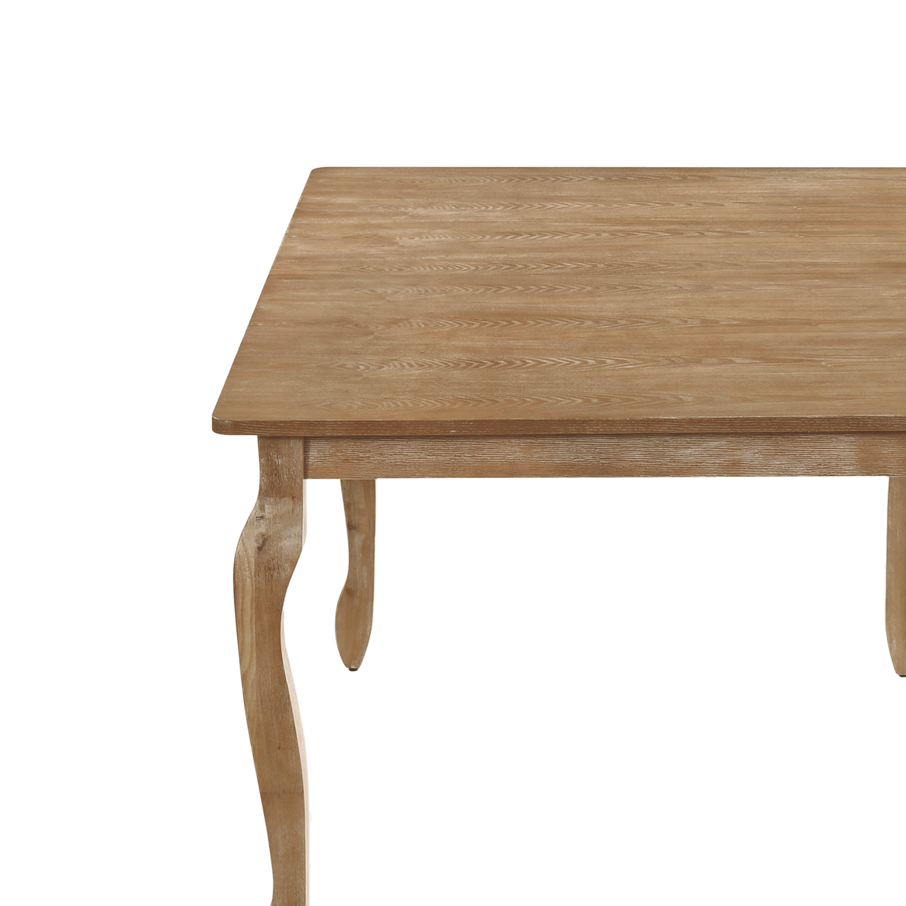 Noble House Bannock Wooden Expandable Dining Table, Natural Brown