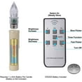 thumbnail image 2 of Christmas Tree Candles, 30 Pieces LED Candles Flameless Battery Operated Taper Candles with Remote Timer/Removable Clips/Waterproof Rings for Home Christmas Trees Decor, 2 of 5