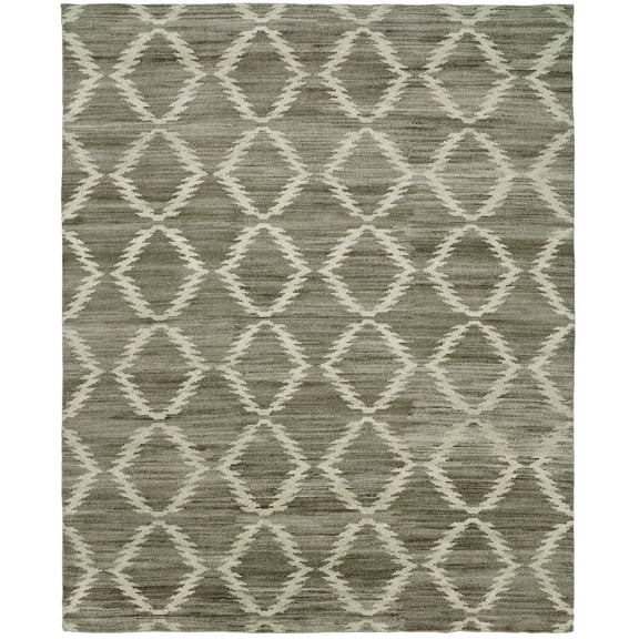 Kalaty Mojave Area Rug MV-706 Traditional Grey Geometric, Gray, 2' x 3'