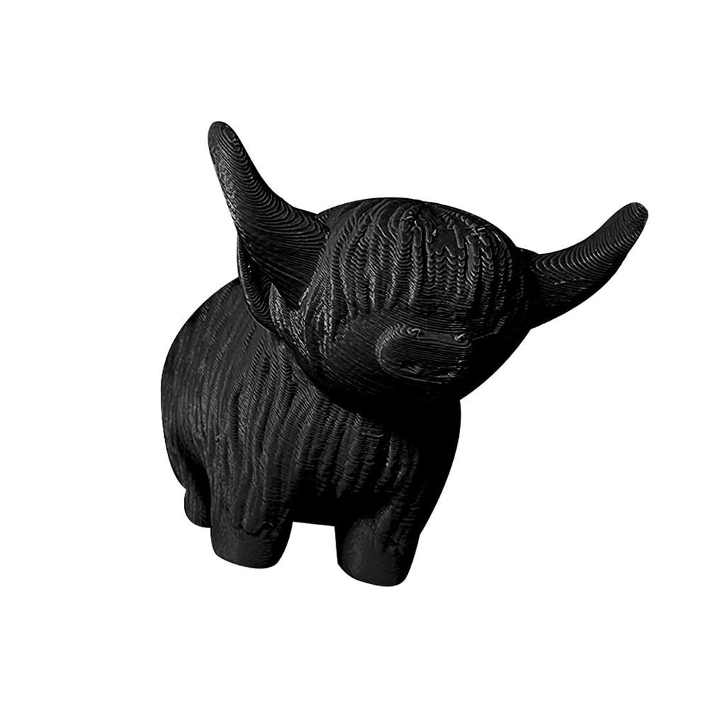 New Gifts Cute Office Funny Highland Cow Highland Cow Figurine Cow