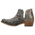 thumbnail image 2 of Roper Womens Ava Leopard Snip Toe Cowboy  Ankle Boots, 2 of 4
