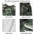 thumbnail image 4 of luoweisi Men's Beach Shorts Quick Dry Swim Trunks with Mesh Lining Crocodile 2XL, 4 of 5