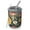 Pioneer Flower Floral-2, variant on 12oz Coffee Tumblers Pioneer Flower Floral Print Pattern Stainless Steel Vacuum Insulated Travel Tumbler Coffee Cups Mug with Lid and Straw with Cleaning Brush for Cold & Hot Drinks