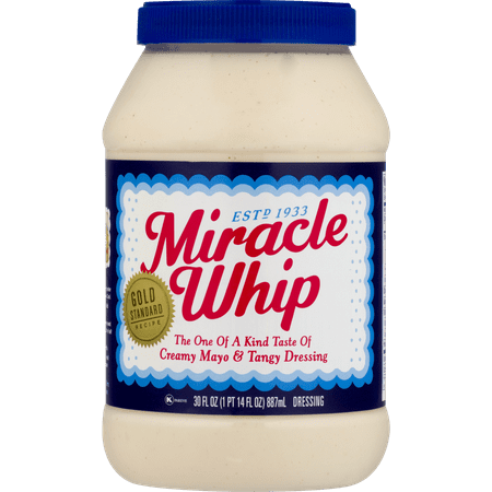 Kraft Miracle Whip Mayo Dressing Original, 30 fl oz Jar