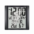 thumbnail image 1 of Temperature and Humidity Meter Alarm Clock Digital Electronic Clock, 1 of 4