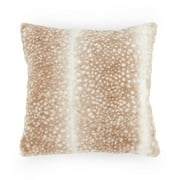 Wanda June Home Faux Fur Pillow, Multi-color, 20"x20", 1 Piece, by Miranda Lambert