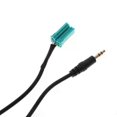 thumbnail image 4 of Aux Input Lead 35mm Jack Car Radio MP3 Auxiliary Adapter with Radio Keys For Renault 2005-2011 Clio Megane Laguna Modus, 4 of 5