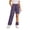 Dark Purple, variant on Girls Pants Lightweight Waterproof Zip off Hiking Pants Convertible Grey Hiking Pants, Szie 6-14