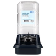 Vibrant Life 2 lb Gravity Feeder for Extra Small Pets, Navy