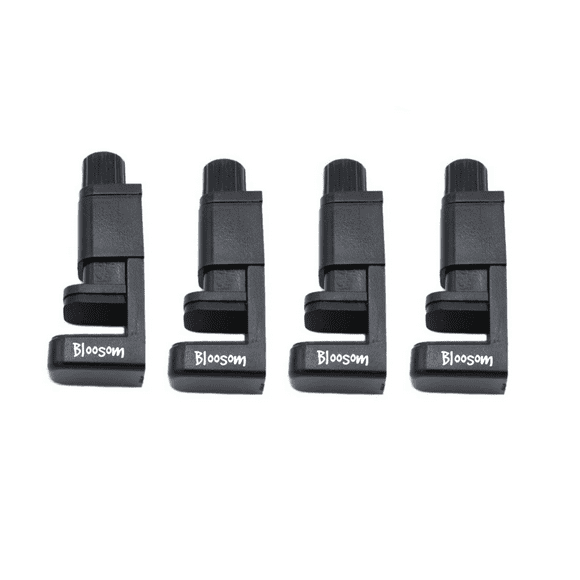 Kit 4 Pinzas Bloosom Plastico Pantalla Celular Clip Sujetadora Prensa Negro
