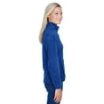 thumbnail image 3 of Harriton M990W Women's Full-Zip Fleece-True Royal-L, 3 of 3