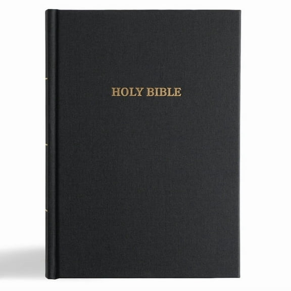 KJV Study Bible, Personal Size Edition, Black Cloth Over Board, (Hardcover)