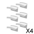 thumbnail image 1 of Soporte para gorras de béisbol Soledad 4 piezas gancho para sombrero adhesivo, 1 of 10