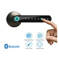 thumbnail image 2 of Tuya Smart Door Lock Electronic Biometric Fingerprint Locks Password Key Door Handle Unlock Smart Home Security Protection ,More Secure, 2 of 7