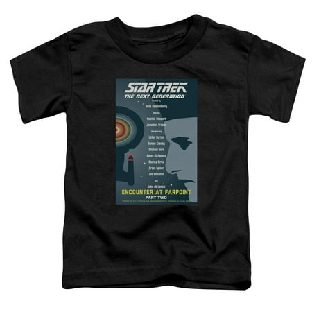 

Star Trek - Tng Season 1 Episode 2 - Toddler Short Sleeve Shirt - 3T