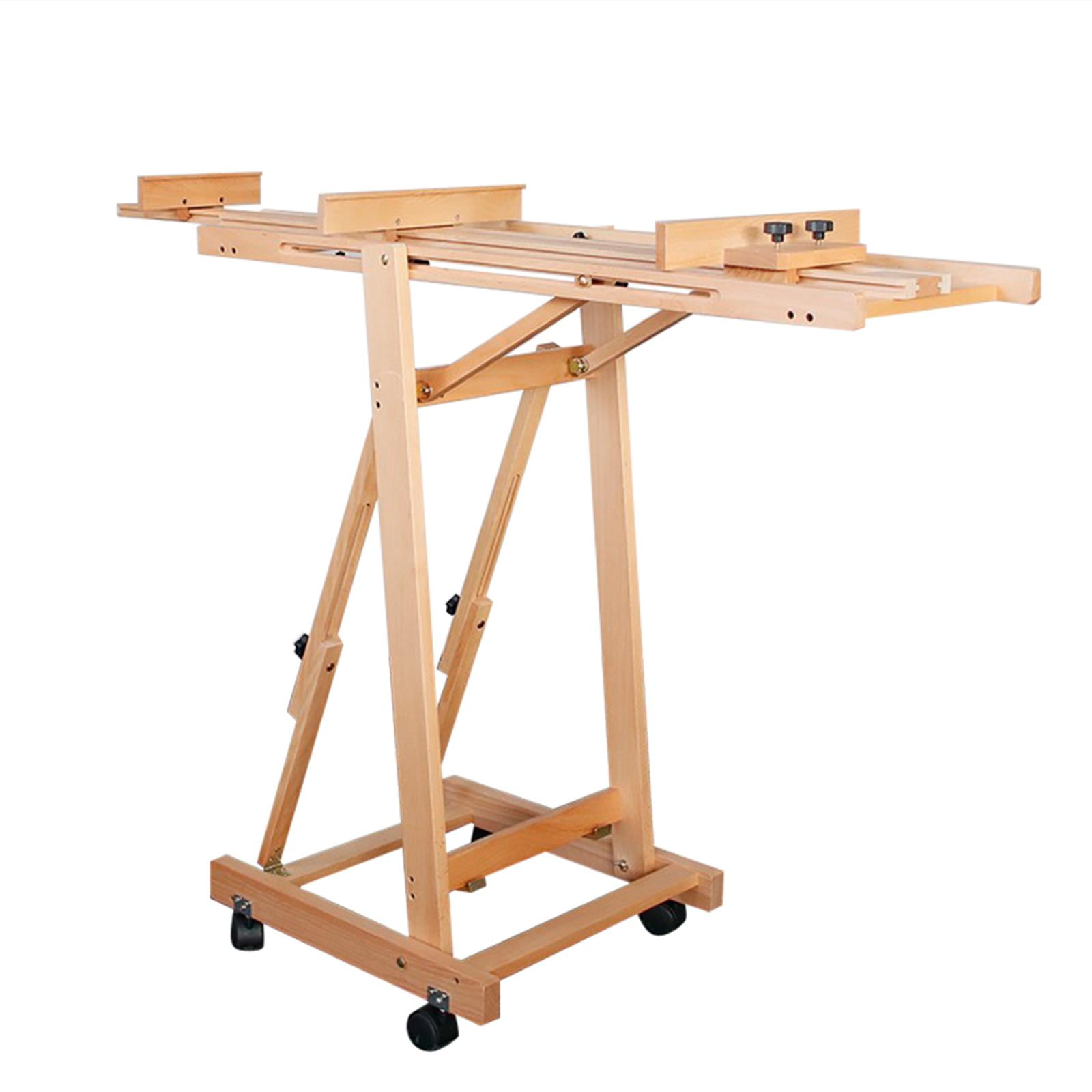 TYAGY Desk Easel Artist Easels for Painting, Multifonctional Beech Art  Easel Drawing Stand Folding and Lifting Easel Board for PaintingExhibition