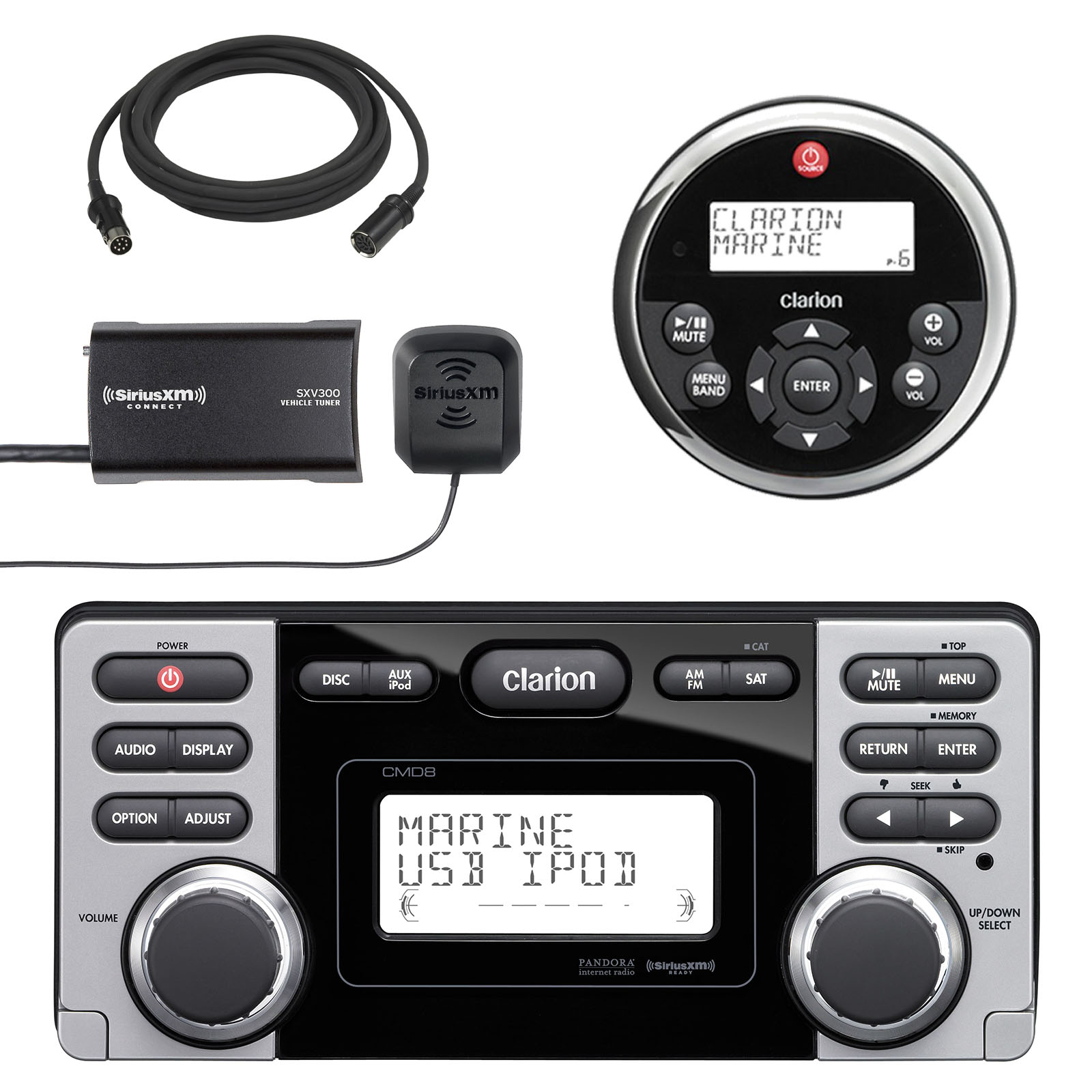 Clarion Marine Radio With Bluetooth