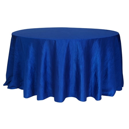 tablecloth royal round taffeta crinkle inch ycc linen tablecloths