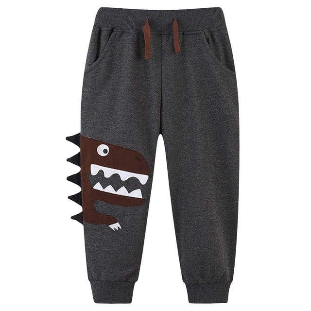 Ketyyh-chn99 Pantalons Cargo pour Garçons Pantalons en Coton Décontractés Pantalons Longs à Carreaux Rouges pour Adolescents Garçons et Filles Pyjamas pour la Famille Vêtements de Maison Assortis pour 7-8 Ans, Gris
