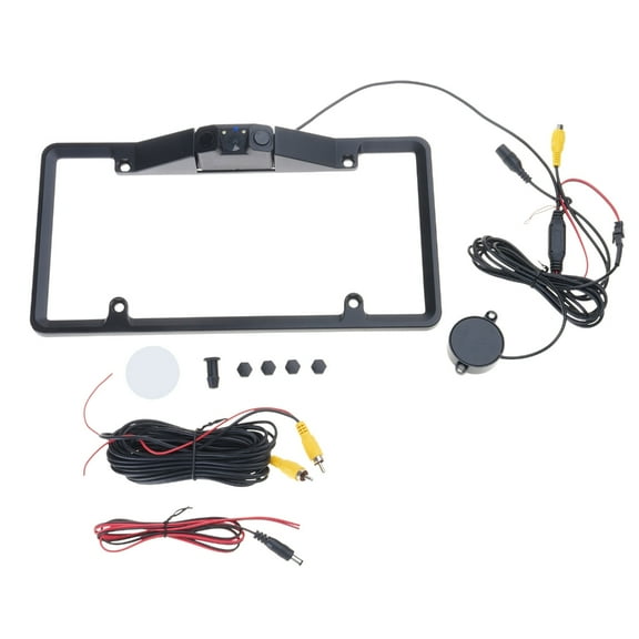 High Definition Car License Plate Frame Radars Rear View Reverse Backup Camera