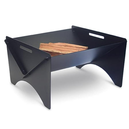 Pilgrim 18641 Geo Fire Pit High Temp Black Walmart Com