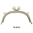 thumbnail image 3 of Asa Metal para Monedero Artesanía Costura Con Accesorios Bolso Perlas (16 5 Cm) 2 Uds., 3 of 9