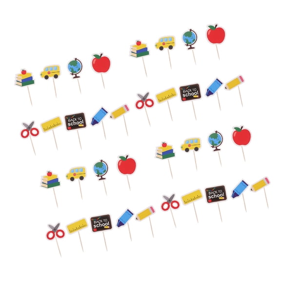 GOOHOCHY Cake Decorations Multi 45Pcs 3.54X2.16X0.08in