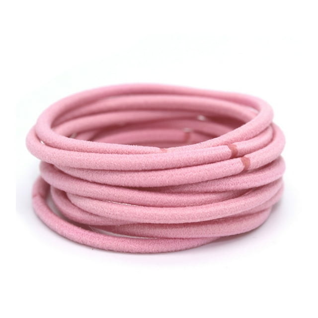 10 Uds bandas para el cabello Qarigey estilo Simple alta elasticidad coleta protectora sin costuras para niñas y niños