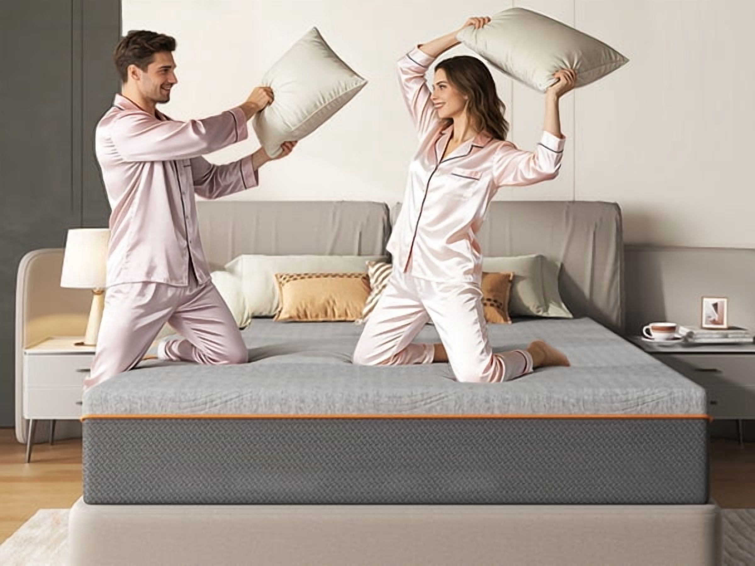 Twin Size Mattress,10 Inch Memory Foam Mattress, Fiberglass Free, Medium Feel, Breathable Cooling Layers, Certified Safe Materials