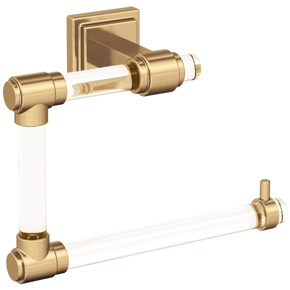 Open Box Amerock Bh36062 Glacio 5-7/16" Wall Mounted Towel Ring - Bronze