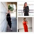 thumbnail image 3 of Aiyino Women's Sleeveless/Long Sleeve Plain Maxi Dresses Casual Long Dresses with Pockets, 3 of 6