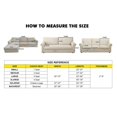 thumbnail image 3 of Clearance! Eeatig Sofa Cover Couch Covers Sectional Couch Covers for L Shaped Chaise Stretch 3 Cushion Couch Sofa Slipcovers for Dogs Pet 2 Cushion Seat Leather L Shape Furniture Protector, 3 of 9