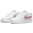 thumbnail image 5 of Nike Court Vision Low Next Nature Womens Shoes Size 7.5, Color: White/Pink Oxford, 5 of 8
