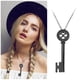 thumbnail image 2 of Collar Colgante Llave Negro Geometría Collares para Mujeres Hombres Colgante Collar Llave Negro Collar Maternal A Mi Hija, 2 of 8