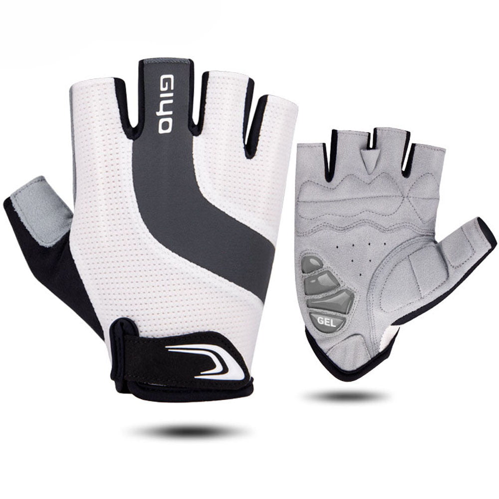 GIYO Bicycle Gloves Half Finger Outdoor Sports Gloves For Men Women Gel Pad 