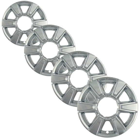 Set of 4 17 inch Chrome ABS Wheel Covers Compatible with 2010-2013 GMC Terrain SLE Rims