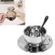 thumbnail image 4 of Juego De Tazas De Café Aisladas De 180ml, Tazas De Té De Doble Pared De Acero Inoxidable 304 Con Cuchara Y Platillo, 4 of 7
